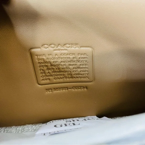 Coach Tabby 26 Medium Crystal Signature Jacquard Shoulder Bag Crossbody - Picture 15 of 16